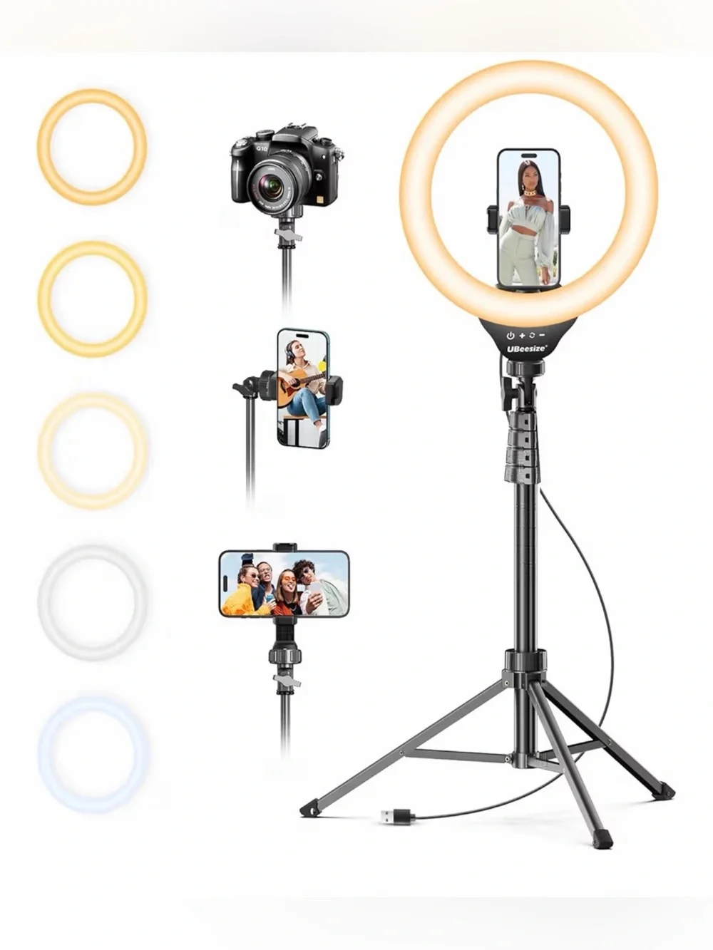 UBeesize Selfie Ring Light
